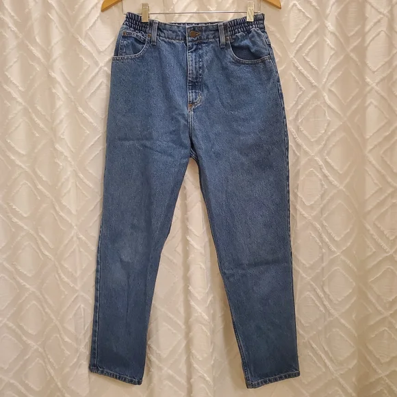 Vintage L.L.Bean, Women's 10 petite, high waist jeans - Picture 2 of 7